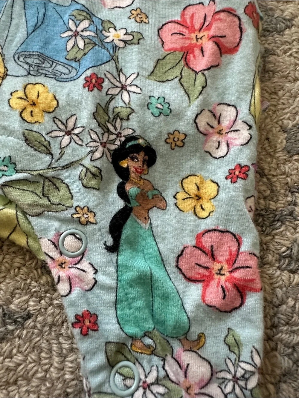Posh Peanut Disney Princess romper size 3-6 months